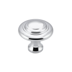Domed Cupboard Knob Chrome Plated / D32xP29mm