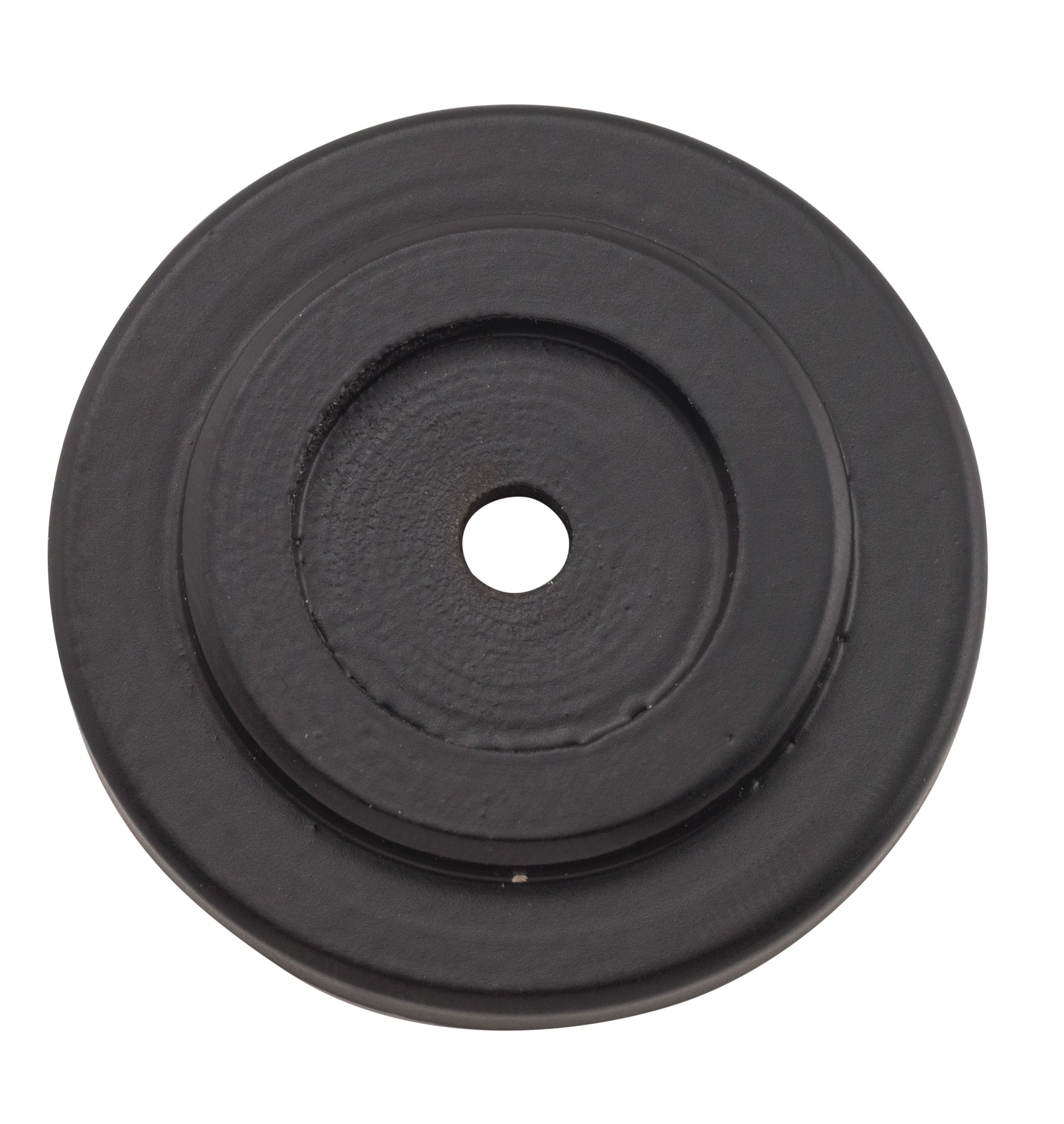 Cupboard Knob Backplate Matt Black / D32mm