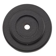 Cupboard Knob Backplate Matt Black / D38mm