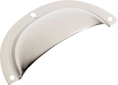 Classic Drawer Pull Polished Nickel / Sheet Brass