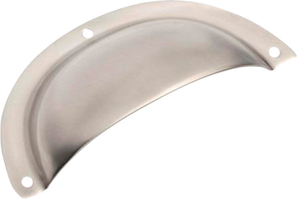 Classic Drawer Pull Satin Nickel / Sheet Brass