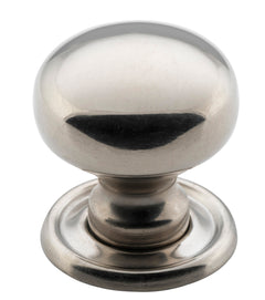 Classic Cupboard Knob Polished Nickel / D25xP27mm