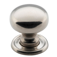 Classic Cupboard Knob Polished Nickel / D25xP27mm
