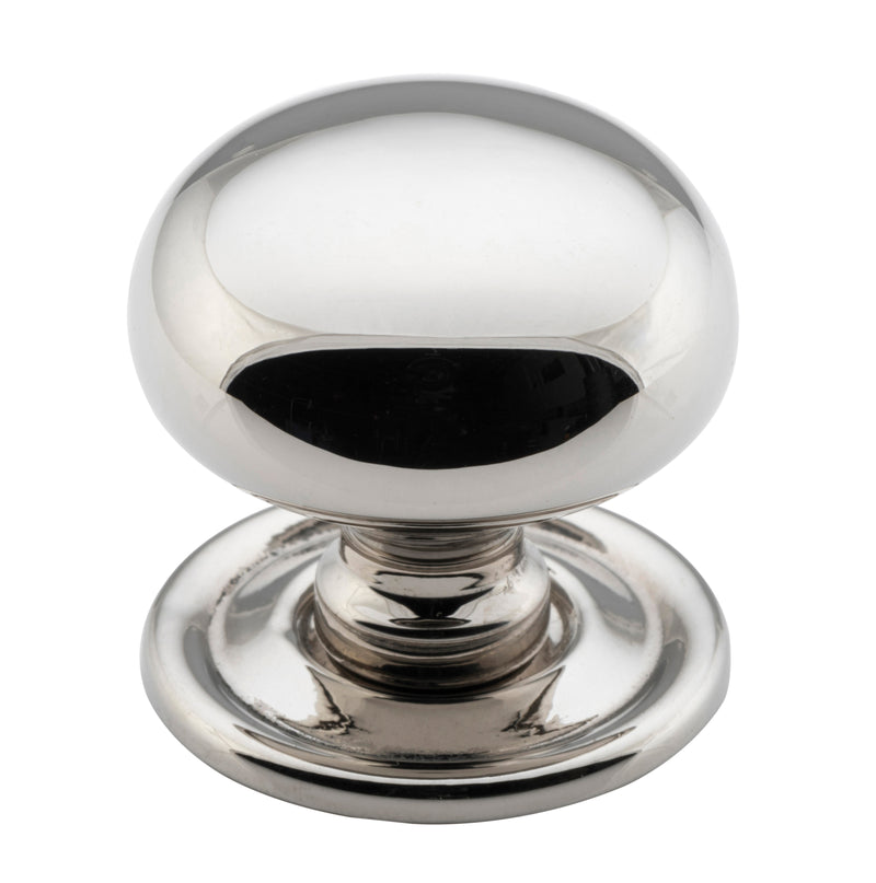 Classic Cupboard Knob Polished Nickel / D32xP28mm