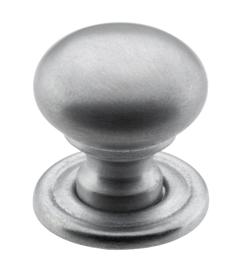 Classic Cupboard Knob Satin Chrome / D19xP19mm