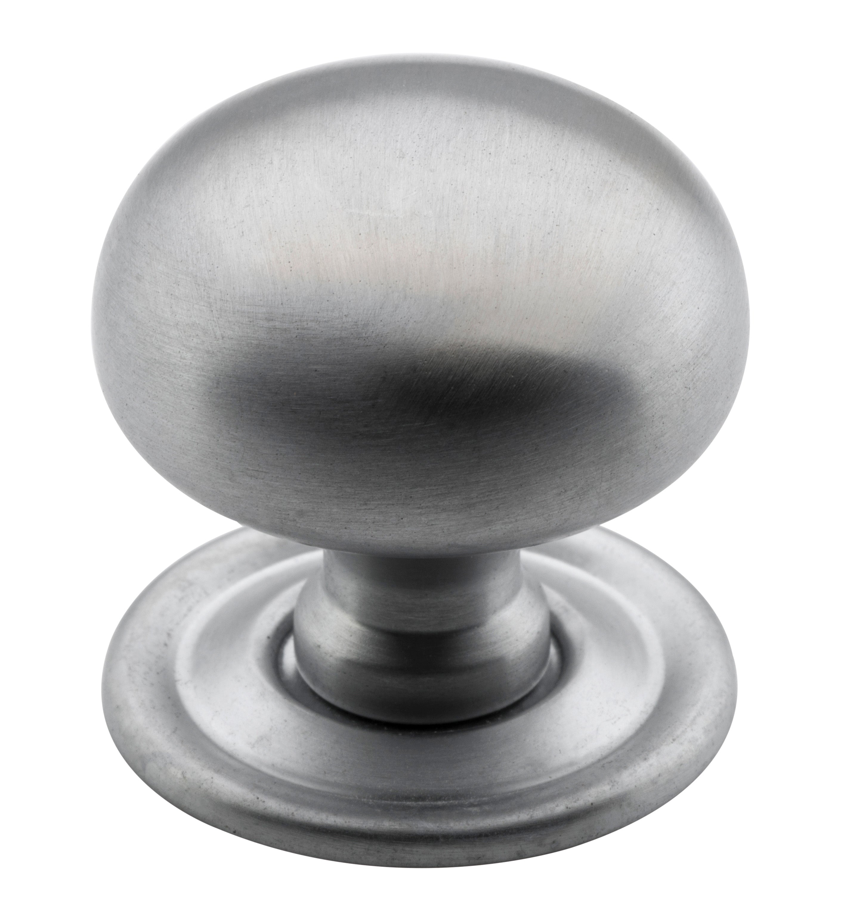 Classic Cupboard Knob Satin Chrome / D32xP28mm
