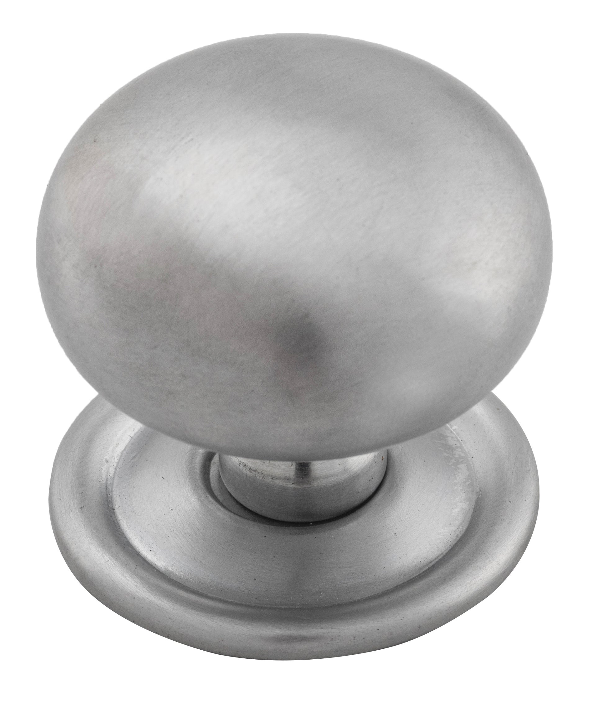 Classic Cupboard Knob Satin Chrome / D38xP35mm