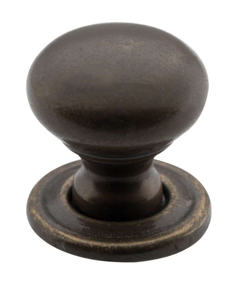 Classic Cupboard Knob Antique Brass / D19xP19mm