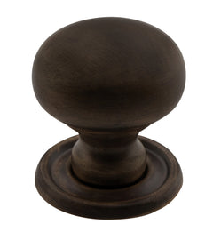 Classic Cupboard Knob Antique Brass / D25xP27mm
