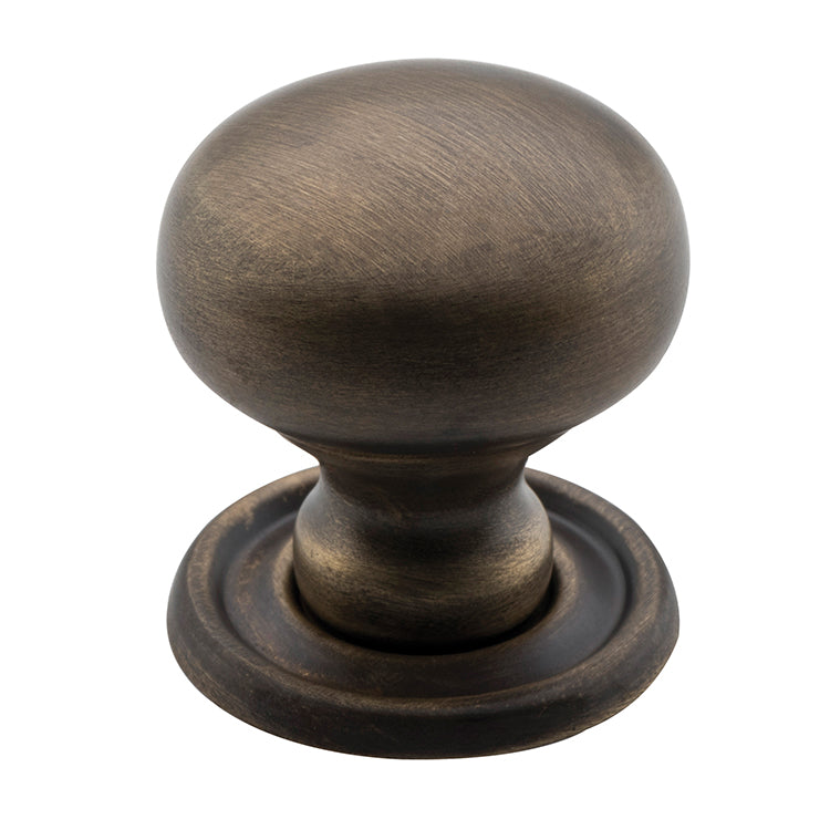 Classic Cupboard Knob Antique Brass / D25xP27mm