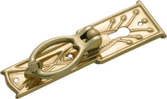 Edwardian Stepped Pedestal Handle Polished Brass