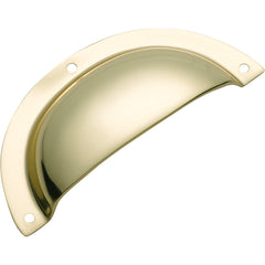 Classic Drawer Pull Polished Brass / Sheet Brass