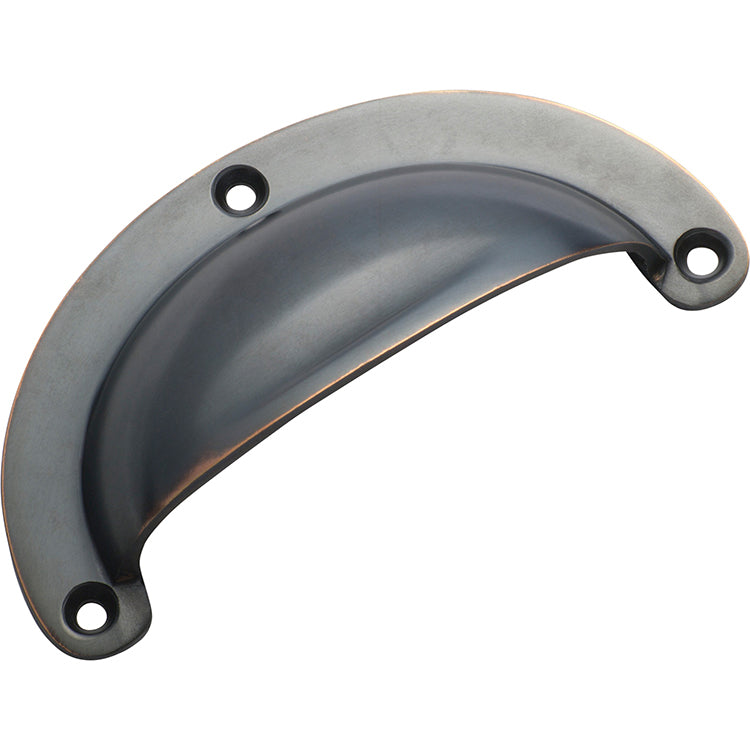 Classic Drawer Pull Antique Copper / Large