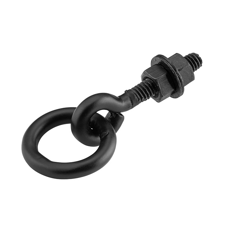Iron Ring Pull Bolt Matt Black / D38mm
