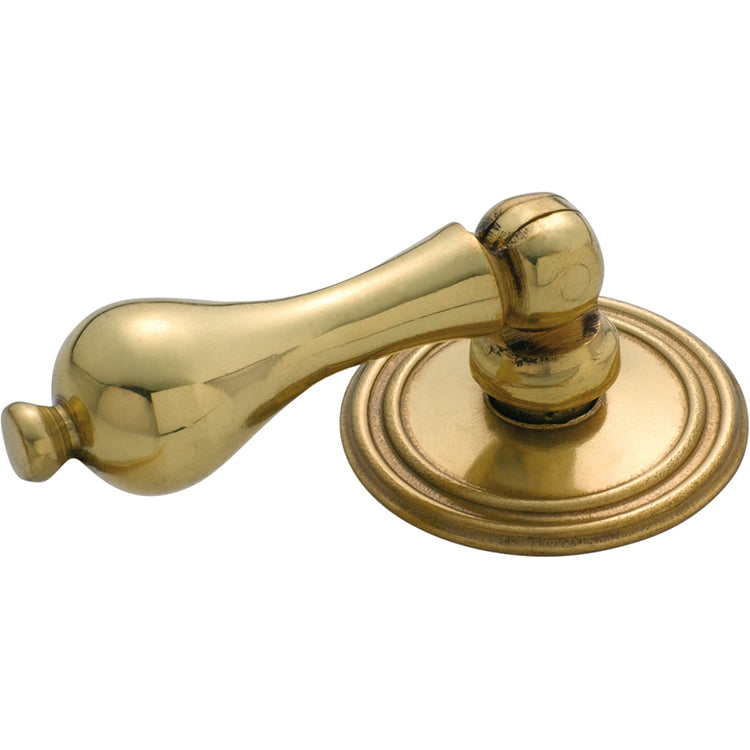 Classic Teardrop Handle Polished Brass