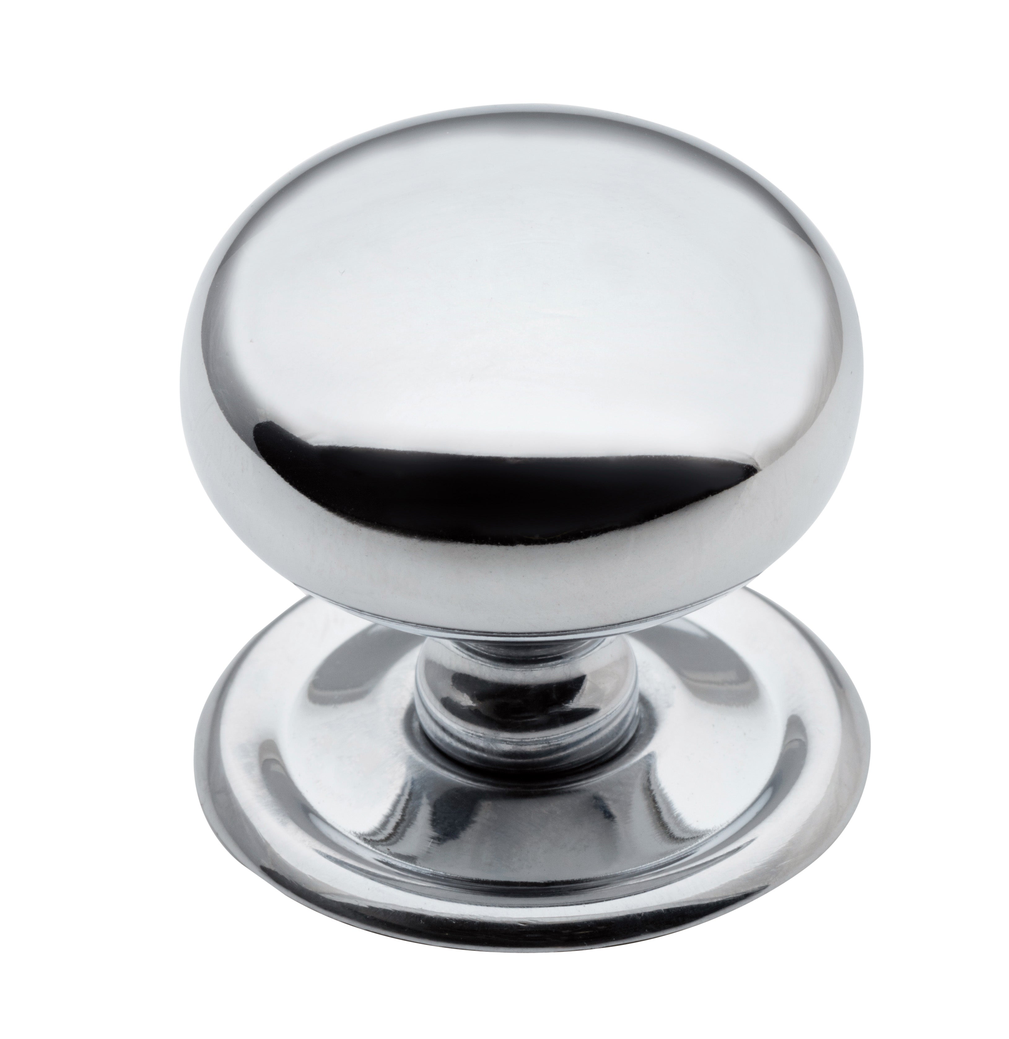 Classic Cupboard Knob Chrome Plated / D38xP35mm
