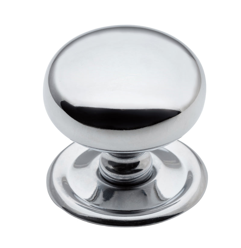 Classic Cupboard Knob Chrome Plated / D38xP35mm