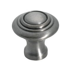 Domed Cupboard Knob Polished Metal / D25xP24mm