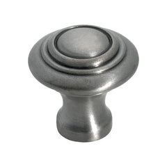 Domed Cupboard Knob Polished Metal / D25xP24mm