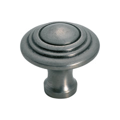 Domed Cupboard Knob Polished Metal / D38xP35mm