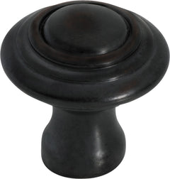 Domed Cupboard Knob Antique Copper / D25xP24mm