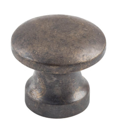 Curved Cupboard Knob Antique Brass / D13xP11mm