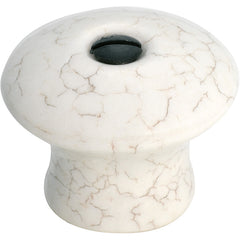 Crazed Cupboard Knob Crazed Ivory Porcelain / D32xP32mm