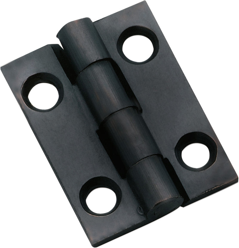 Fixed Pin Cabinet Hinge Antique Copper / H25xW22mm