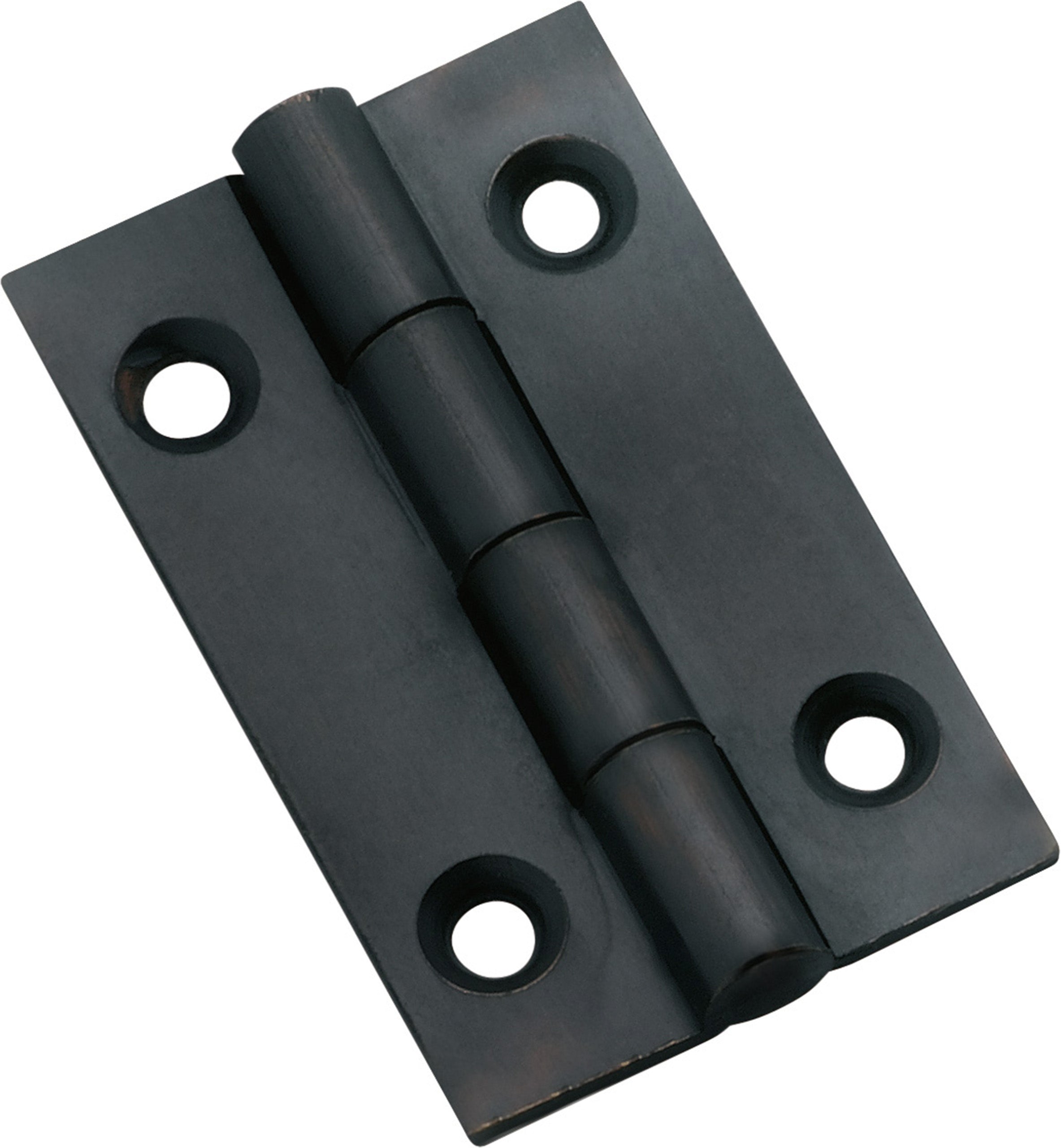 Fixed Pin Cabinet Hinge Antique Copper / H38xW22mm