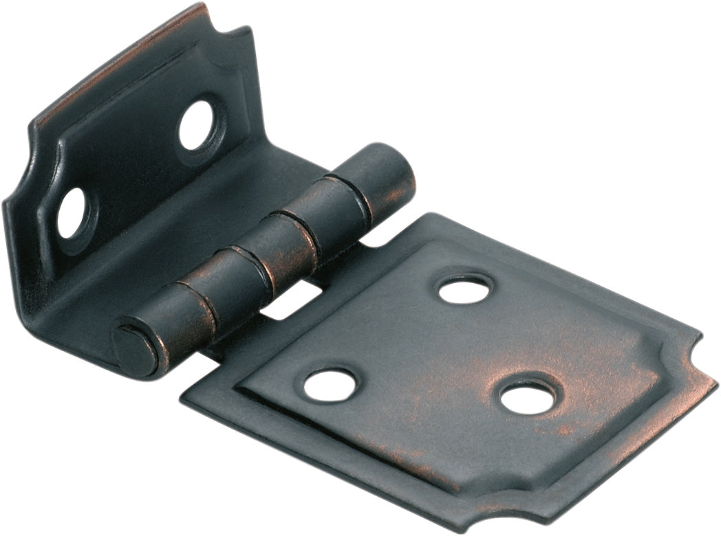 Square Offset Hinge Antique Copper