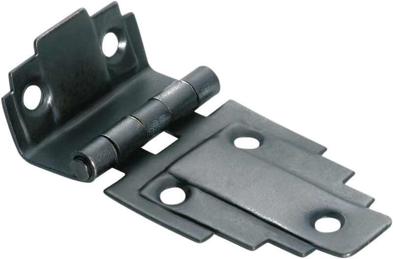 Deco Offset Hinge Antique Copper