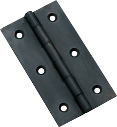 Fixed Pin Cabinet Hinge Antique Copper / H76xW41mm