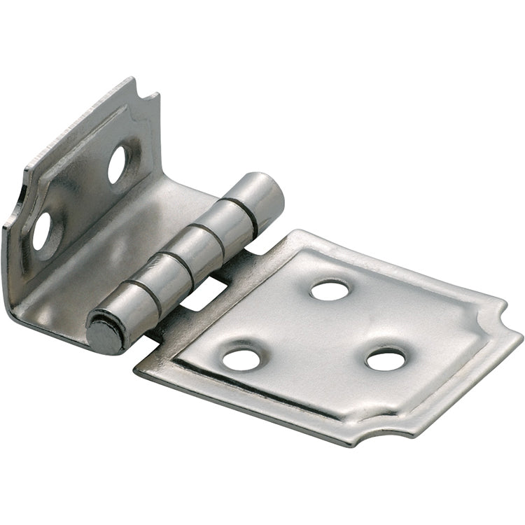 Square Offset Hinge Satin Nickel