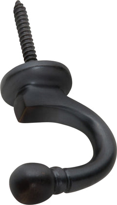 Standard Curtain Tie Back Hooks Antique Copper