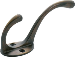 Victorian Hat & Coat Hooks Antique Brass
