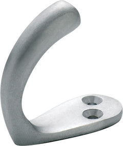 Single Robe Hooks Satin Chrome