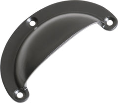 Classic Drawer Pull Matt Black / Large