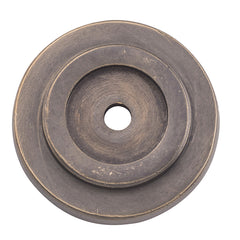 Cupboard Knob Backplate Antique Brass / D38mm