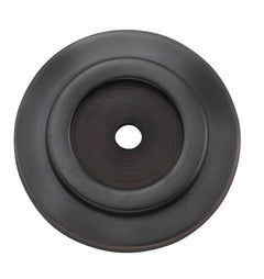 Cupboard Knob Backplate Antique Copper / D25mm