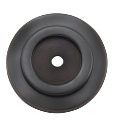 Cupboard Knob Backplate Antique Copper / D32mm