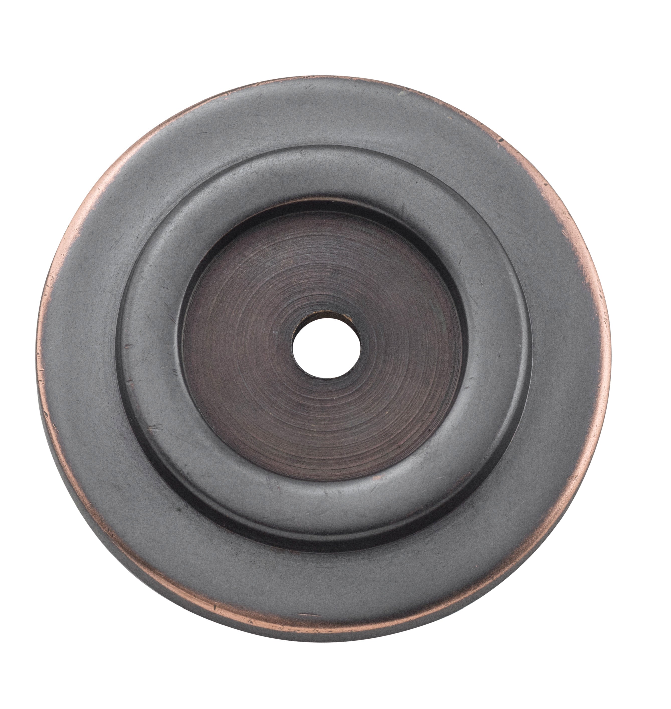 Cupboard Knob Backplate Antique Copper / D32mm