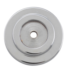 Cupboard Knob Backplate Chrome Plated / D32mm