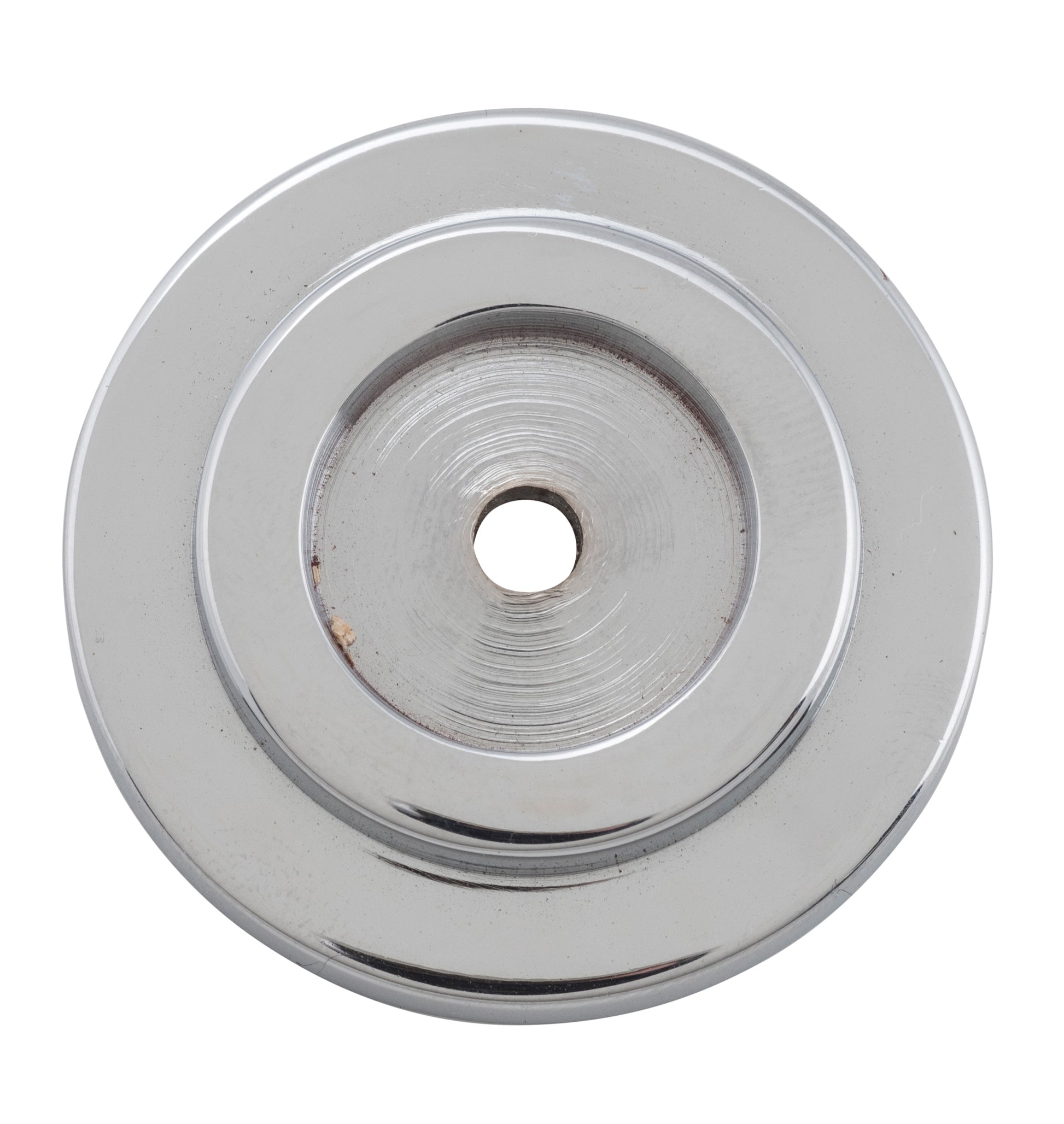 Cupboard Knob Backplate Chrome Plated / D38mm