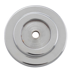Cupboard Knob Backplate Chrome Plated / D38mm