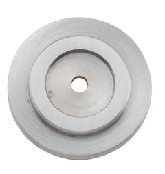 Cupboard Knob Backplate Satin Chrome / D38mm