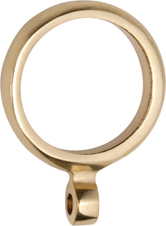 Curtain Rings Polished Brass / ID25mm