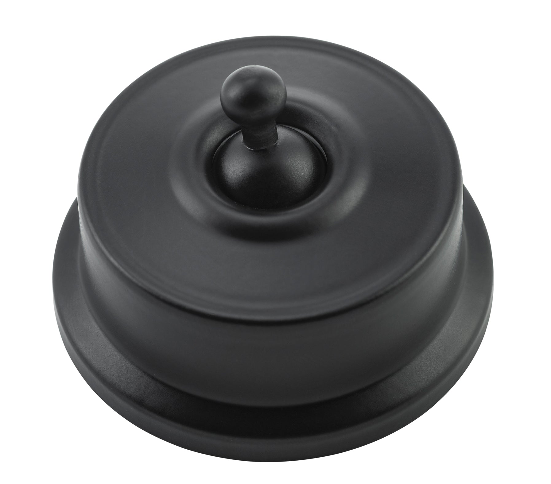 Federation Light Switches Matt Black