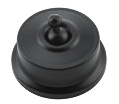 Federation Light Switches Matt Black