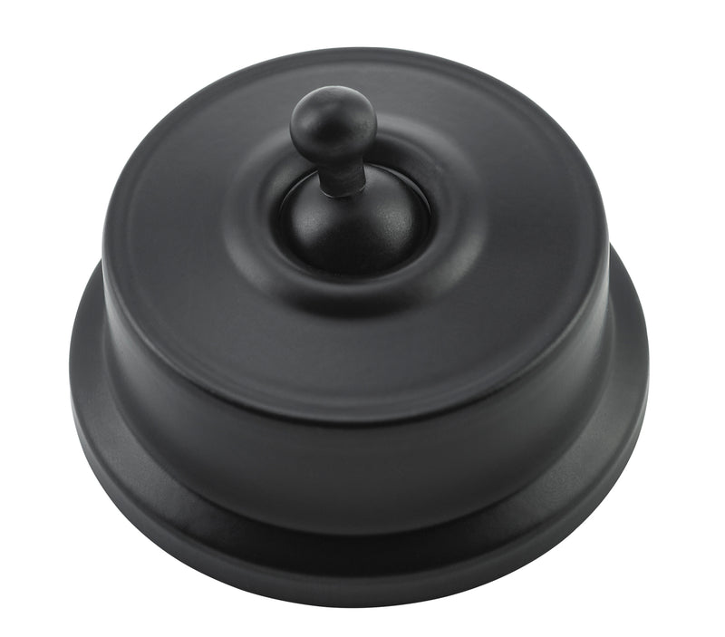 Federation Light Switches Matt Black