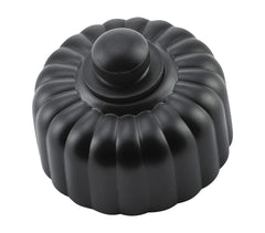 Fluted Dimmer Matt Black